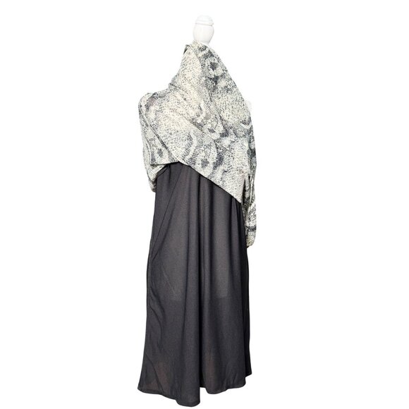 Snake Print Strappy Midi Dress Sleeveless Relaxed Fit Boho Casual party Clubwear - Picture 7 of 11